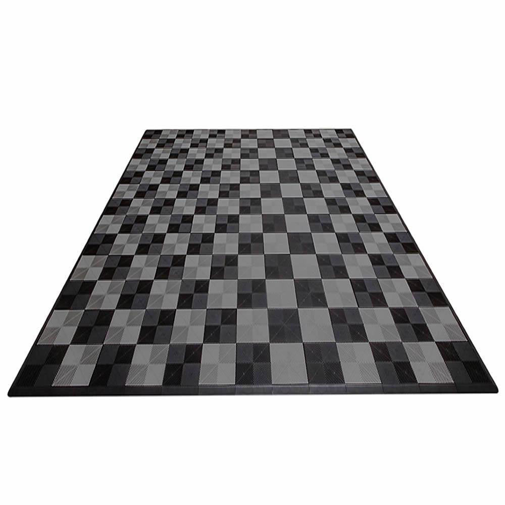 Black and Grey Checkered