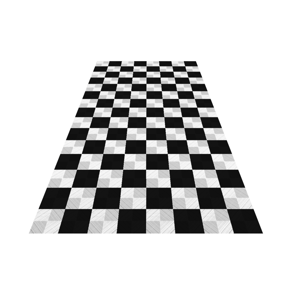 Black & White Checkered
