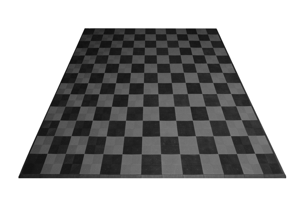 Black and Grey Checkered
