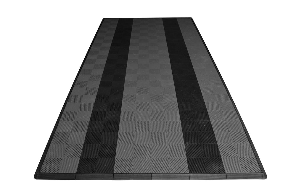 Grey with Black Stripes