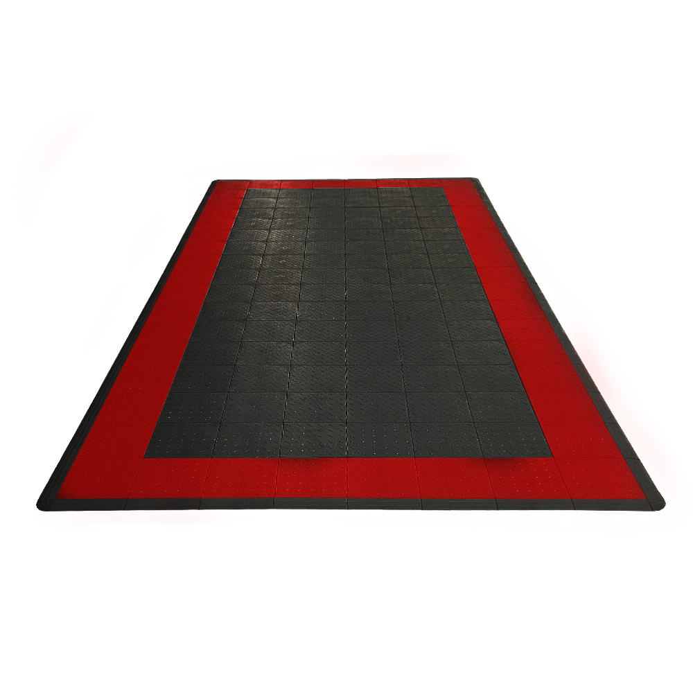 Black with Red Border