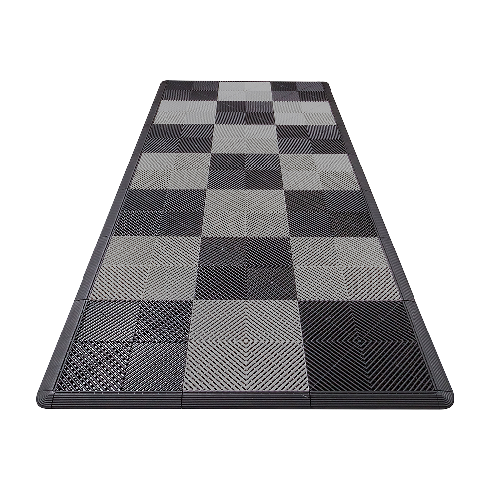 Black and Grey Checkered