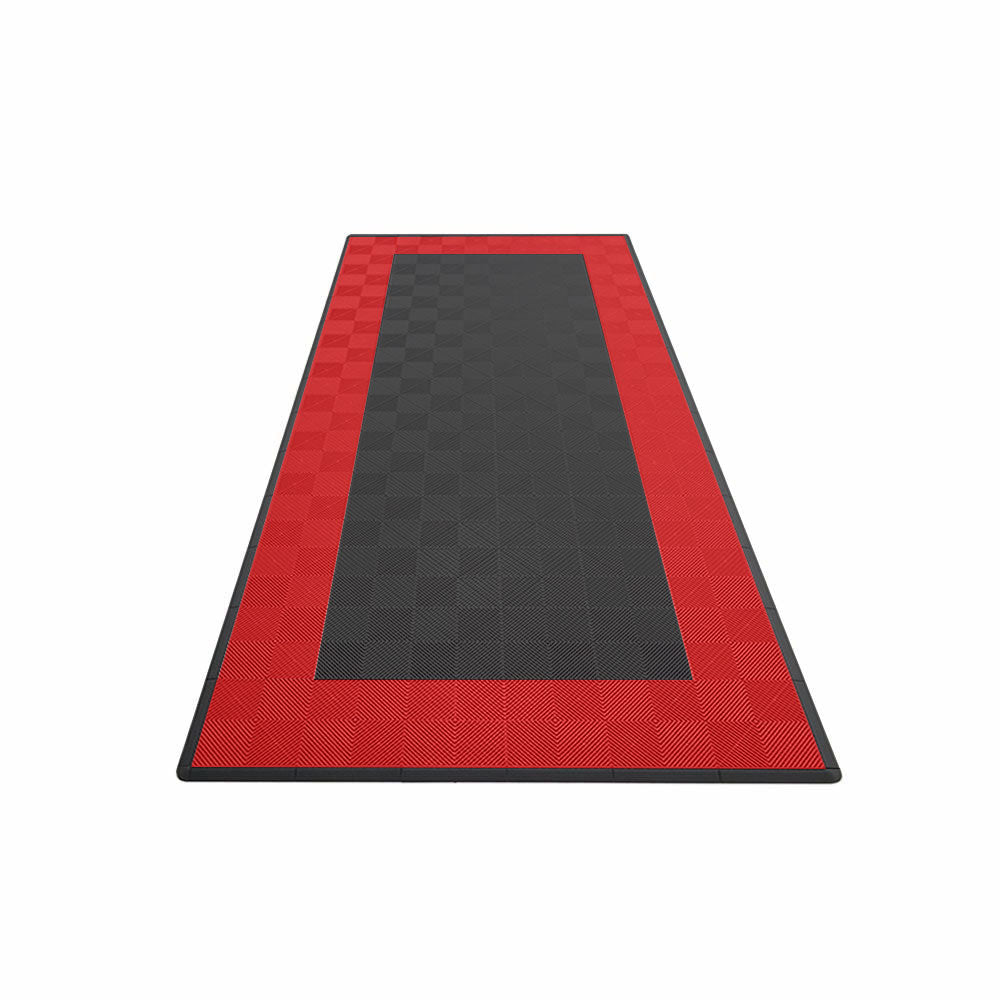Black with Red Border