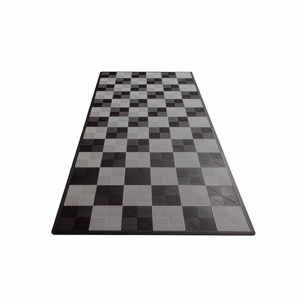 Black and Grey Checkered