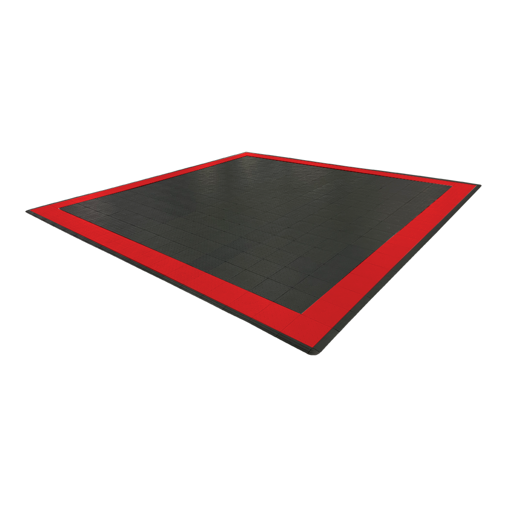 Black with Red Border