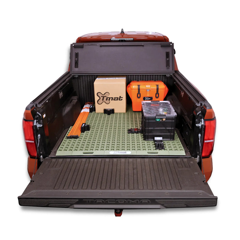 Tmat Midsize Truck Bed Organizer Slide Out Mat – Universal Fit for
