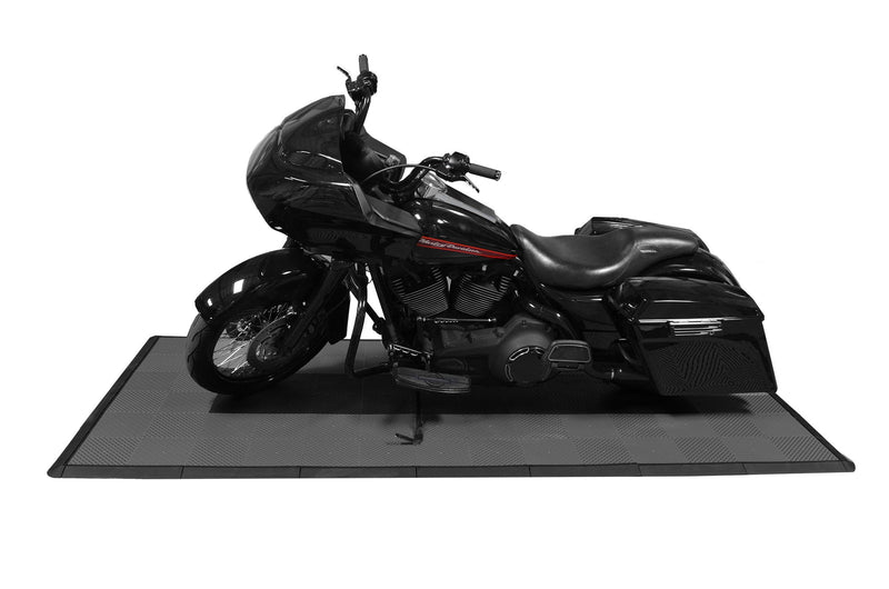 smooth Motorcycle Mat Kit Side View