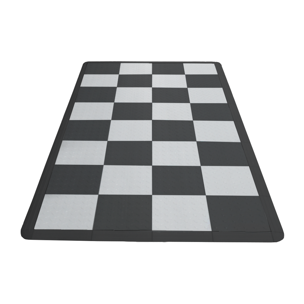 Black and White Checkered