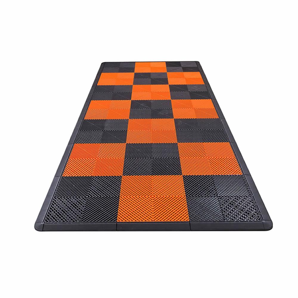 Black and Orange checkered